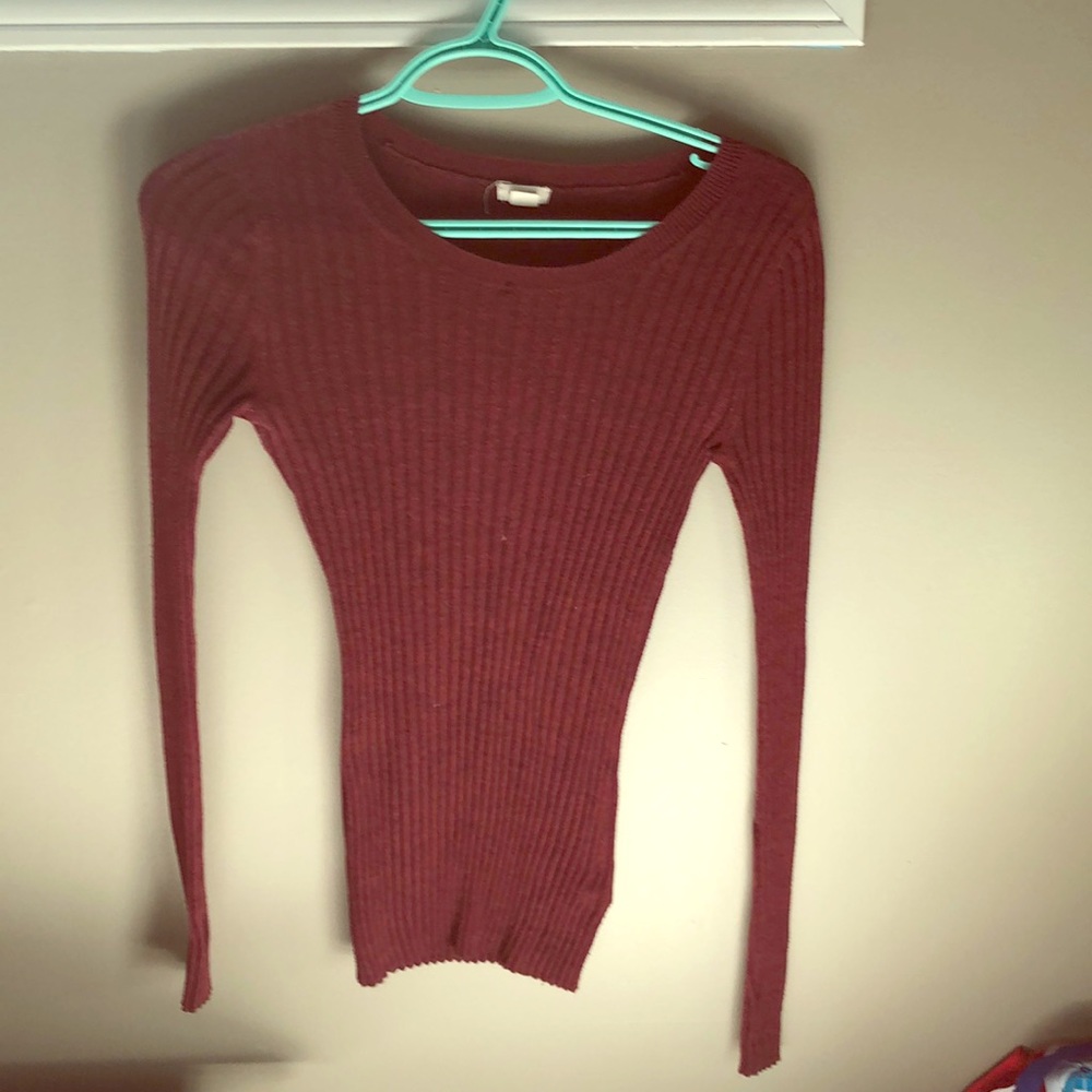 Garage ribbed long sleeve XS